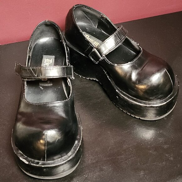Vintage Demonia Platforms - Jane Platform Shoes - Size 7 - Picture 2 of 11